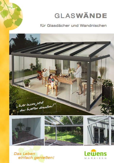 Glasschiebeelemente - Morina Sonnenschutz GmbH